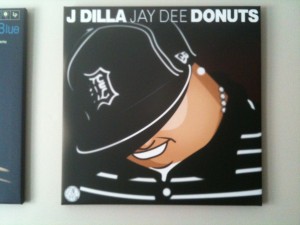 Dilla Donuts Album Art on Wall - 3